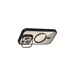 Joko Apple İphone 16 Pro Max Rem Lensli Magsafe Standlı Kapak - Siyah-4
