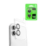 Apple iPhone 16 Raze Metal Kamera Lens - Beyaz-2