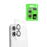 Apple iPhone 16 Raze Metal Kamera Lens - Beyaz-3