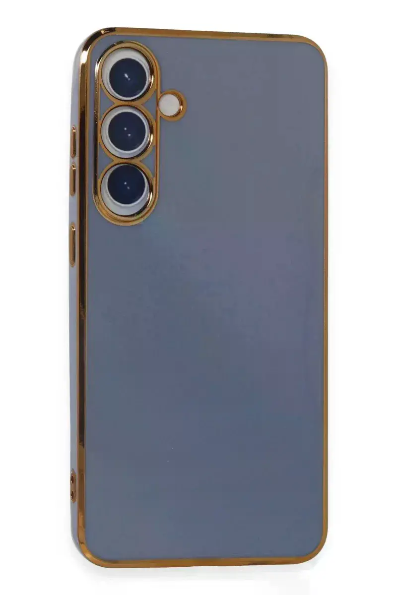 Samsung Galaxy S24 Kılıf Volet Silikon - Mavi