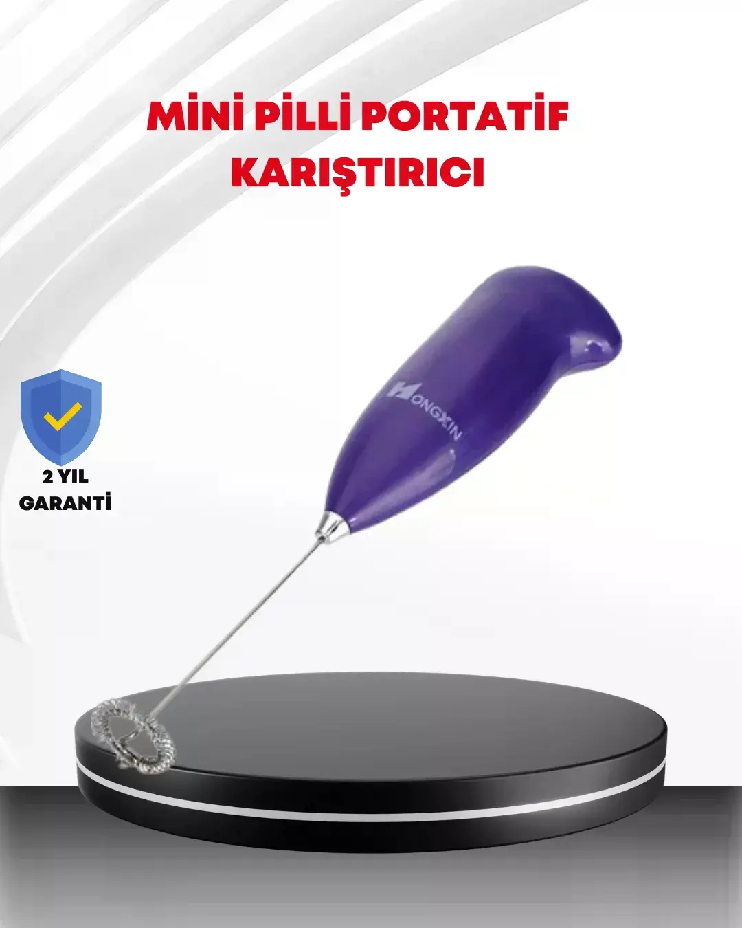 El Tipi Pratik Mikser – Kahve, Süt, Bebek Maması ve Yumurta Çırpıcı