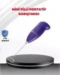 El Tipi Pratik Mikser – Kahve, Süt, Bebek Maması ve Yumurta Çırpıcı-2