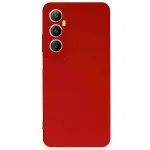 Realme C65 Kılıf First Silikon - Kırmızı-3