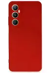 Realme C65 Kılıf First Silikon - Kırmızı-1
