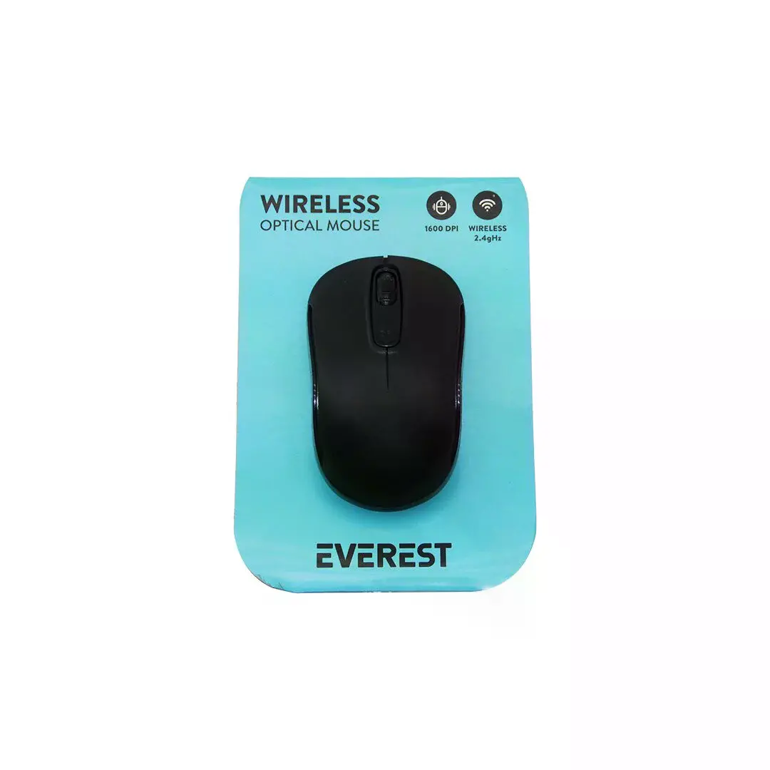 Everest SM-804 Wireless - Kablosuz 1600DPI Usb Optical Mouse Vakum Ambalaj