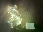 10m 100 Led Damla Uçlu Gün Işığı Şeffaf Kablo Mz-17-4-1