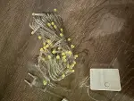 10m 100 Led Damla Uçlu Gün Işığı Şeffaf Kablo Mz-17-4-6