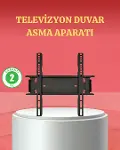 32-42 İnç TV Askı Aparatı Kolay Kurulum Düz ve Kompakt Tasarım-1