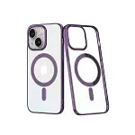Apple iPhone 14 Plus Kılıf Element Magneticsafe Sert Kapak - Mor-3