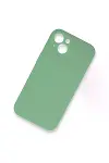 Apple iPhone 13 Mini Kılıf Lansman Legant Silikon - Yeşil-2