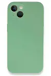 Apple iPhone 13 Mini Kılıf Lansman Legant Silikon - Yeşil-1
