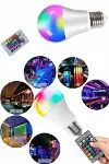 Ayarlanabilir Parlaklık RGB Led Ampul Beyaz Lamba Ve Renkli Ampul-3