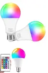 Ayarlanabilir Parlaklık RGB Led Ampul Beyaz Lamba Ve Renkli Ampul-1