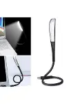 USB Girişli 14 Ledli 3 Kademeli Dokunmatik Masa/Kitap Okuma Lambası Ledi Siyah-1
