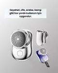 Islak-Kuru Kullanımlı Suya Dayanıklı Mini Tıraş Cihazı-2
