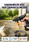 21V Akülü Basınçlı Yıkama Makinesi Çift Akülü ve Hızlı Şarj Özellikli-2