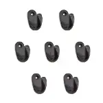 Büyük Tekli Fincan Askı, Dekor Askısı - Siyah, 12x23x30 Mm-2