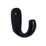 Büyük Tekli Fincan Askı, Dekor Askısı - Siyah, 12x23x30 Mm-1