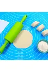40*50 cm Silikon Ölçekli Kullanımı Kolay Hamur Açma Matı Ekmek Mantı Makarna Hamuru Yoğurma Matı-2