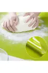 40*50 cm Silikon Ölçekli Kullanımı Kolay Hamur Açma Matı Ekmek Mantı Makarna Hamuru Yoğurma Matı-4