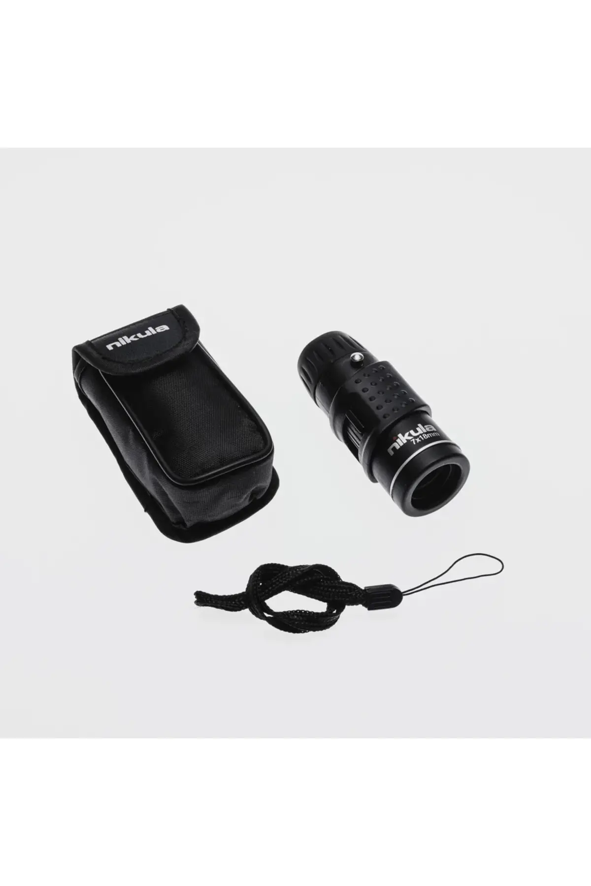 Nıkula 7x18 Avuç Içi Kauçuk Kaplamalı Hd Optik, Cepte Taşınan Mini Monoküler Dürbün