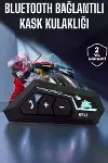 Kask Kulaklık Bluetooth Motosiklet Kulaklık Intercom Su Geçirmez-1