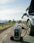 Acil Durum LED Işıklı Akü Takviye ve Hava Kompresörü-1