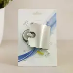Vidalı Metal WC Kağıtlık Geniş Kapaklı-1