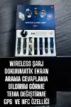 Yeni Model Akıllı Saat Bluetooth Bağlantılı NFC ve GPS Uyumlu-8