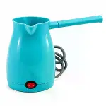 Awox Caffeen Mavi Elektrikli Cezve Türk Kahvesi Makinesi Plastik Çift Ağız 0.4LT - 5 Fincan 1000W-2