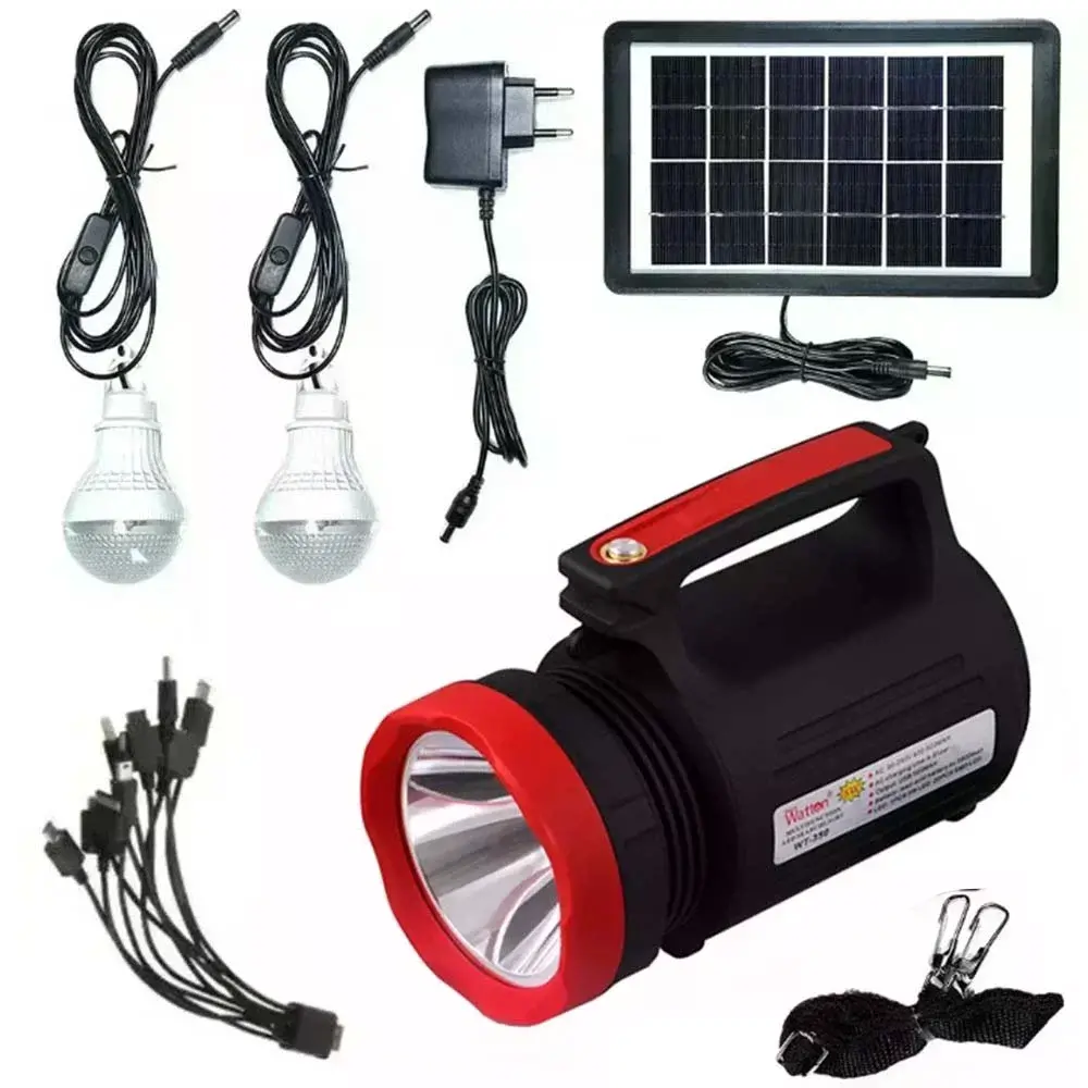 Solar Güneş Enerjili Fener Işıldak Led Ampül Wt-315