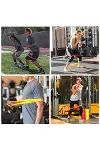 5li Egzersiz Direnç Bant Seti Pilates Crossfit Ekipmanları-4