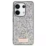 Onegif Xiao Red Note 13 Pro 4g Bright Simli Kapak - Gümüş-1