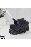 Buhar Efektli Zırhlı Tren Tasarımlı Aromaterapi Hava Nemlendirici – LED Işıklı, Sessiz ve USB Şarjlı-3