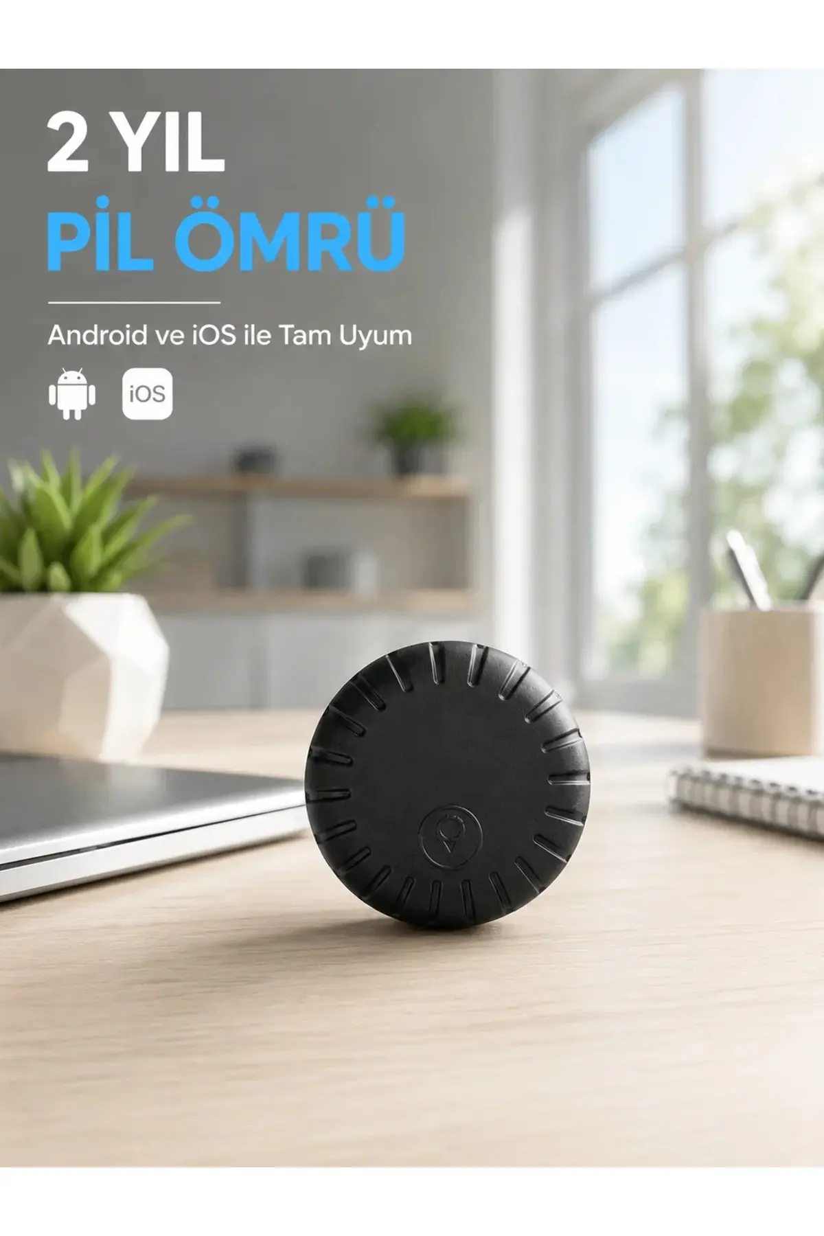 Mini GPS Takip Cihazı Android iOS Destekli Çanta Cüzdan Araç ve Valiz Konum Bulucu