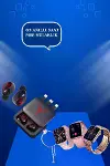 Powerbank Özellikli Bluetooth Kulaklık ve Nabız Ölçer Akıllı Saat Bileklik Hediyeli-4
