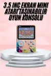 3.5 İnç Klasik Retro LCD Ekran 500 Oyunlu Oyun Konsolu Taşınabilir-2