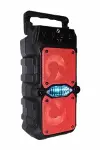 Çift Çıkışlı Güçlü Bataryalı Kablosuz Yüksek Ses Kaliteli Bluetooth Hoparlör-4