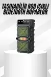 Çift Çıkışlı Güçlü Bataryalı Kablosuz Yüksek Ses Kaliteli Bluetooth Hoparlör-1