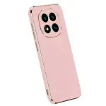 Xiao Red Note 14 Pro Plus Kılıf Volet Silikon - Pembe-3