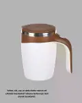 Şarjlı Otomatik Karıştırıcı Kupa Manyetik x Kupa Paslanmaz Çelik İç Astar-6