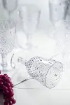 Akrilik Şeffaf Tekli Kadeh & Su Meşrubat Kahve Yanı Bardağı 450 ml ( Cam Değildir )-6