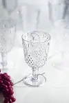 Akrilik Şeffaf Tekli Kadeh & Su Meşrubat Kahve Yanı Bardağı 450 ml ( Cam Değildir )-1