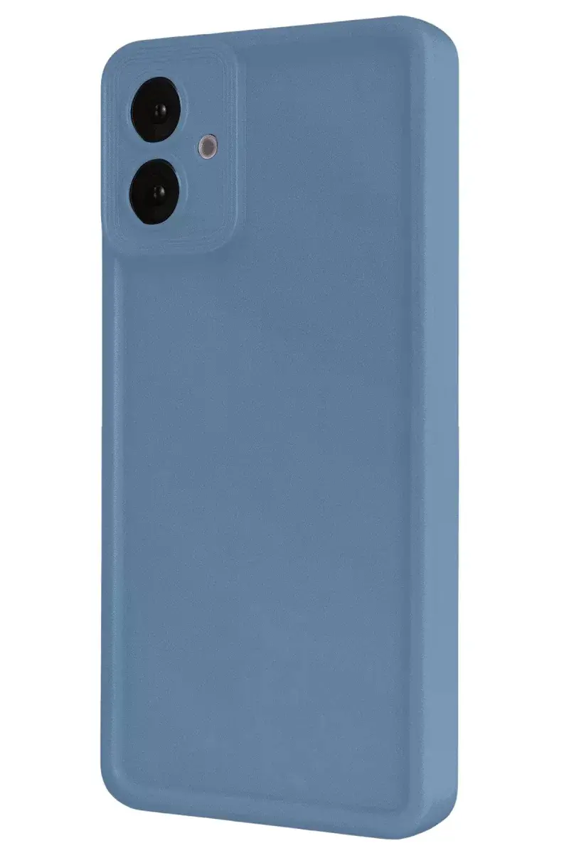 Samsung Galaxy A07 4G Viera Silikon - Mavi