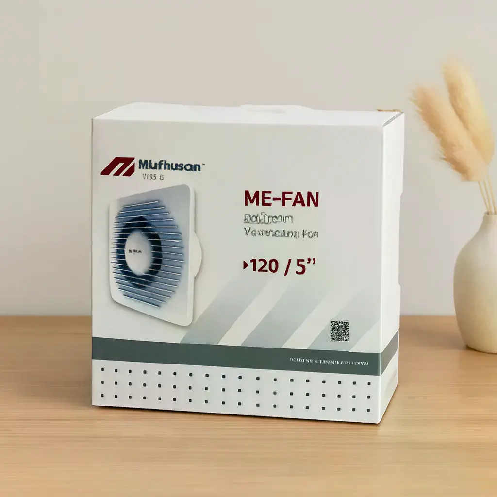 120 mm Banyo Tuvalet Havalandırma Aspiratörü 15W 120 m³/h