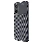 Xiao Poco X7 Pro Kılıf Auto Focus Karbon Kapak - Lacivert-3