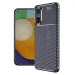 Xiao Poco X7 Pro Kılıf Auto Focus Karbon Kapak - Lacivert-1