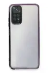 Xiao Red Note 11 Kılıf Razer Lensli Silikon - Mor-2