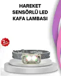 El Sallama Sensörlü LED Far Ayarlanabilir Işık Açısı-1