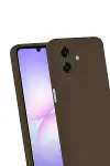 Samsung Galaxy A07 4G First Silikon - Kahverengi-3